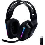 Audífonos Logitech G733 Negro LightSpeed RGB USB Negro Wireless