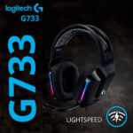 Audífonos Logitech G733 Negro LightSpeed RGB USB Negro Wireless - Imagen 2