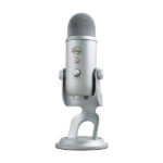 Micrófono Blue Yeti Plateado 3 condensador 14mm