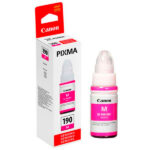 Kit Botella De Tinta Canon GI - 190 Bk Negro Cian Yellow Magenta - Imagen 3