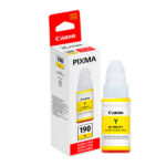 Kit Botella De Tinta Canon GI - 190 Bk Negro Cian Yellow Magenta - Imagen 5