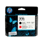 Cabezal Hp 771 Matte Black & Rojo Cromático