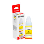 Canon Tinta Gi-190 Y Botella De Tinta Amarillo Con 70ml