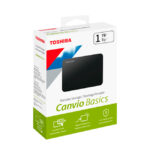 Disco duro Toshiba 1TB Canvio Basics externo USB 3.0 2.5" Negro.