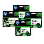 Kit 4 Tintas HP 964XL Negro Magenta Cyan Yellow Original