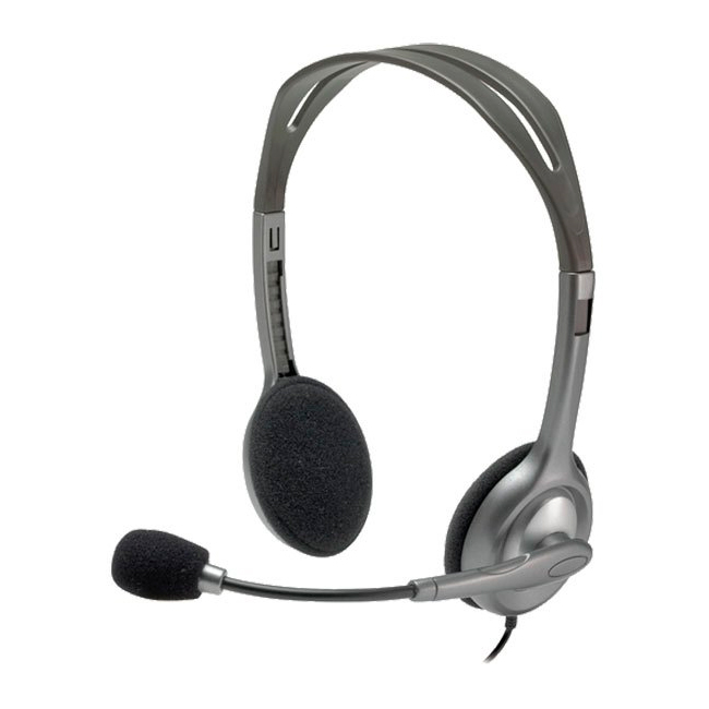 Audífono Logitech H111 con micrófono Stereo Headset