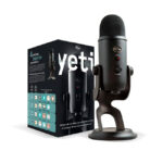 Micrófono Blue Yeti Blackout Condensador Multipatrón