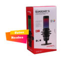 Micrófono HyperX QuadCast S de condensador RGB, USB - Imagen 6