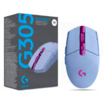 Mouse Logitech G305 Lila Gamer Inalámbrico Ligthspeed