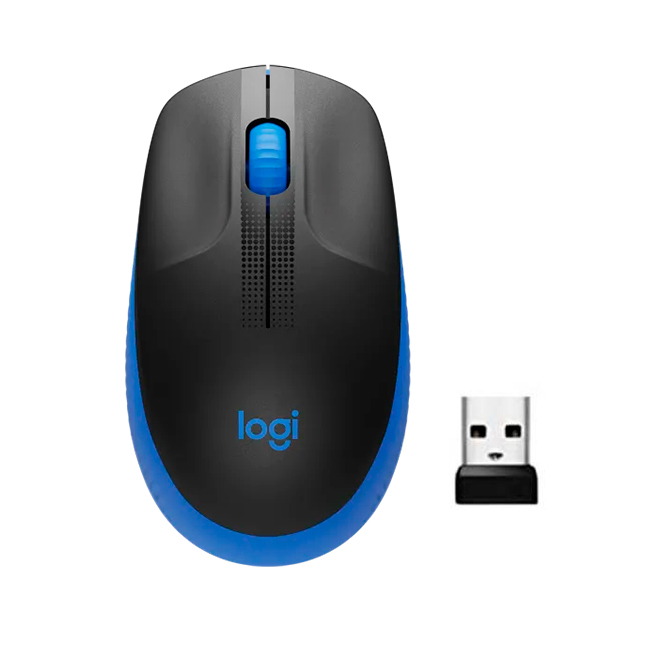 Mouse-Logitech-M190-Negro-Azul-Inalámbrico