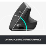 Mouse Logitech Mx Vertical Ergonómico Avanzado / Inalambrico - Imagen 4