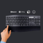 Teclado Mouse Logitech MK850 Wireless USB Black - Imagen 2
