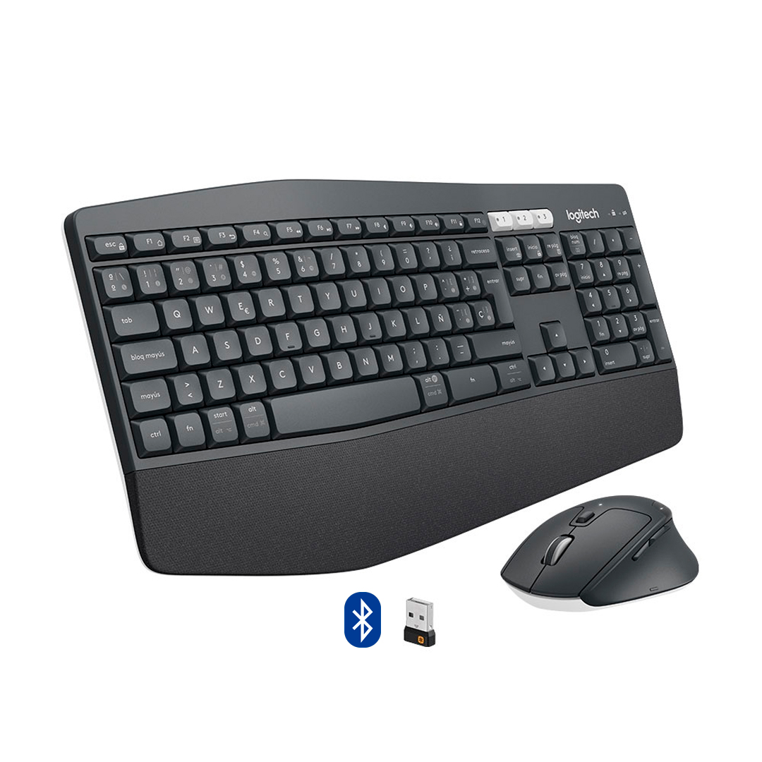 Teclado-Mouse-Logitech-MK850-Wireless-USB-Black Teclado Mouse Logitech MK850 Wireless USB Black