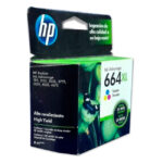 Tinta HP F6V30AL Tri - Color (664XL) Original - Imagen 3