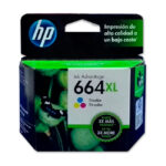 Tinta HP F6V30AL Tri - Color (664XL) Original - Imagen 2