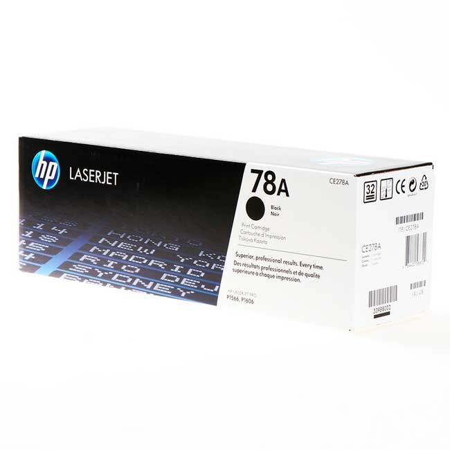 Toner HP 78A Negro CE278A LaserJet pro m1536dnf, p1606dn Original