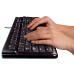 Teclado Y Mouse Logitech Mk120 Usb Cableado - Imagen 5