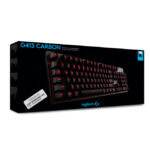 Teclado Mecánico Logitech G413 Carbón Gamer - Negro