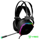Audífono Vsg Gemini Negro Gamer Iluminación Rgb - Imagen 2
