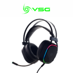 Audífono Vsg Gemini Negro Gamer Iluminación Rgb - Imagen 3