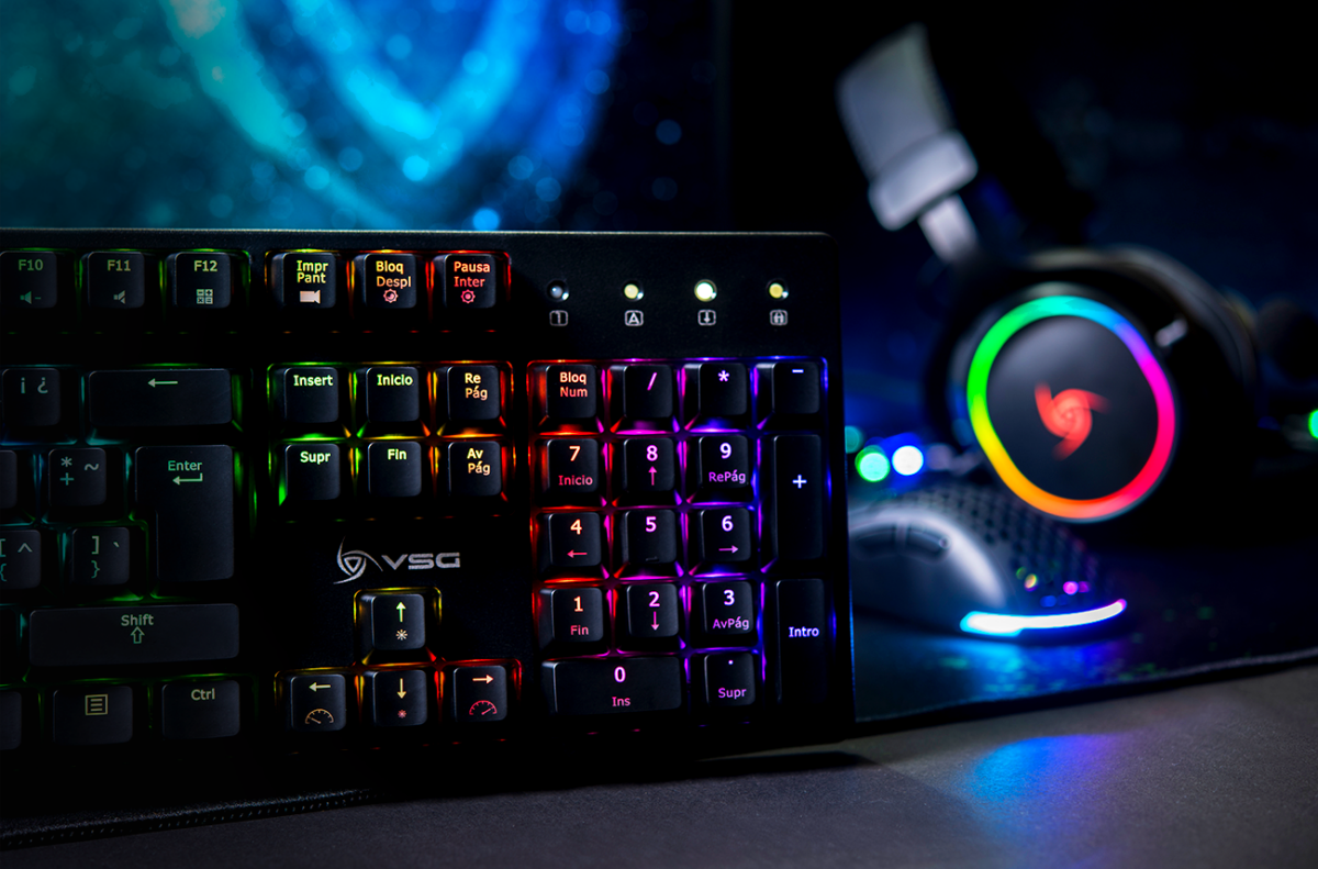 Teclado Mecánico VSG alnilam negro azul - Imagen 3