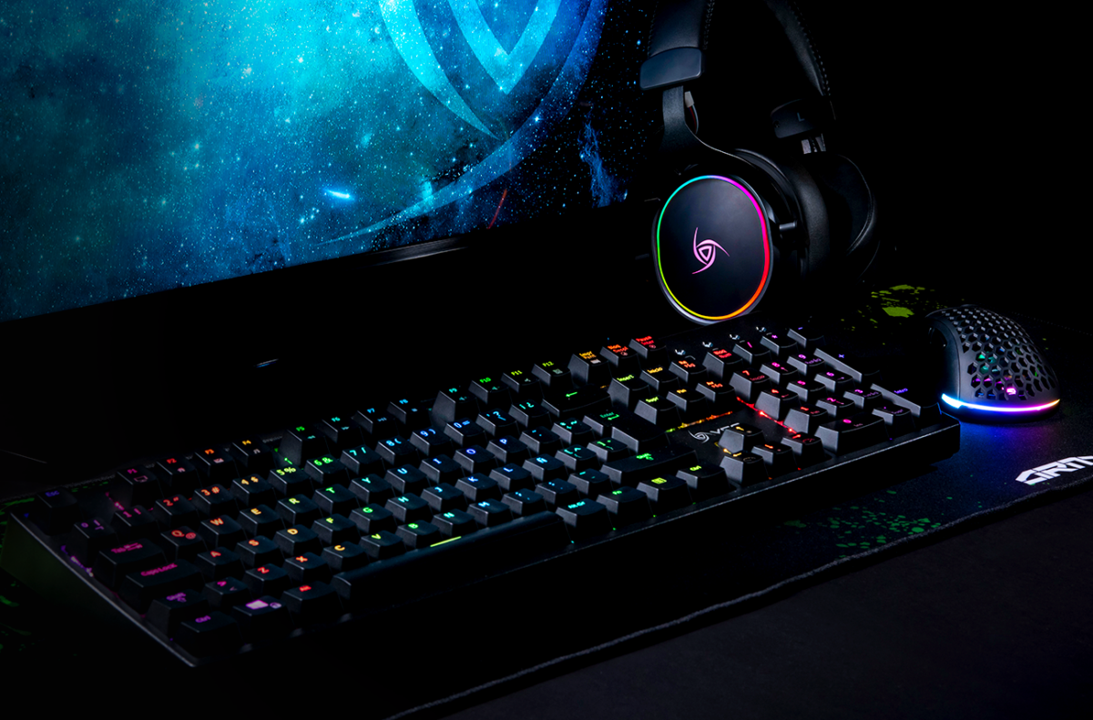 Teclado Mecánico VSG alnilam negro azul - Imagen 4
