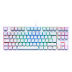Teclado Mecánico VSG Alnitak TKL 80% Blanco marrones - Imagen 2