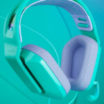 Audífono Gamer Logitech G335 Turquesa - Imagen 2