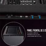 Case Gamer Corsair Carbide Series 275R, Mid Tower, ATX, USB 3.0, Audio, Negro. - Imagen 3