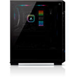 Case Corsair iCUE 220T RGB, Mid Tower, ATX, Negro, USB 3.0, Audio. - Imagen 2