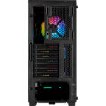 Case Corsair iCUE 220T RGB, Mid Tower, ATX, Negro, USB 3.0, Audio. - Imagen 3