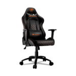 Sillas Gamer Cougar Armor PRO - Acero, Cuero PVC, Gamuza micro - Negro