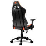 Sillas Gamer Cougar Armor PRO - Acero, Cuero PVC, Gamuza micro - Naranja - Imagen 4