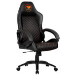 Sillas Gamer Cougar  Fusion  Cuero - Negro