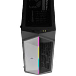 Case Corsair 470T RGB Mid-Tower ATX - Panel Frontal con Luz RGB, Color Negro. - Imagen 3