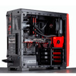 Case Gamer Corsair Carbide Series SPEC-04, Mid Tower, ATX, Negro/Rojo, USB 3.0, Audio. - Imagen 4