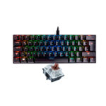 Teclado Mecánico VSG  Mintaka 60% negro Brown