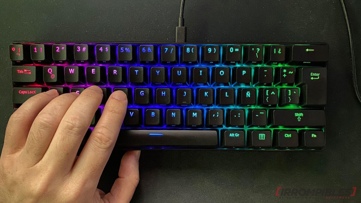 Teclado Mecánico VSG  Mintaka 60% negro blue - Imagen 3