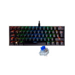 Teclado Mecánico VSG  Mintaka 60% negro blue