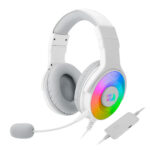 Audífono gamer Redragon Pandora H350W-RGB-1 blanco