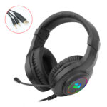 Audifono Gamer Redragon Hylas H260 - RGB Negro - Imagen 4