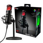 Micrófono Gamer Trust GXT 256 EXXO Luz RGB