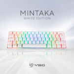 Teclado Mecánico VSG  Mintaka 60% blanco Brown - Imagen 4