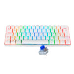 Teclado Mecánico VSG  Mintaka 60% blanco Blue