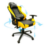 Sillas Gamer Primus Chair 100T PCH-102YL Amarillo - Imagen 2