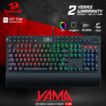 Teclado Redragon YAMA K550 Mecánico Macros - Español