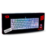 Teclado mecánico Redragon KUMARA K552W-RGB red blanco