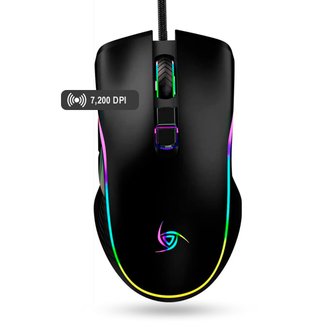 Mouse vsg Hero Gamer liviano de 100 g 7200 DPI