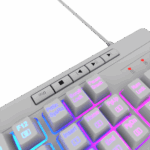Teclado Redragon SHIVA K512W-RGB-SP blanco español - Imagen 4