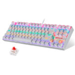 Teclado Mecánico Redragon kumara K552W-KR-SP WHITE